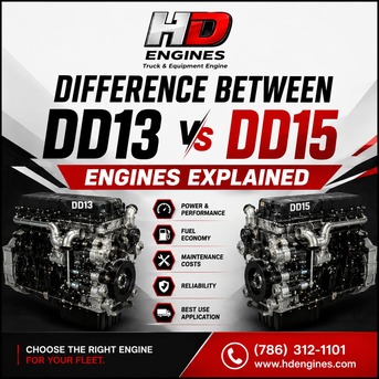 New York, Automotive, Difference Between DD13 And DD15 Engines Explained