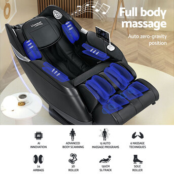 Sydney, Furniture, AUD 1556,  Livemor Massage Chair &ndash; Premium 3D Electric Recliner By Wood Factory Australia