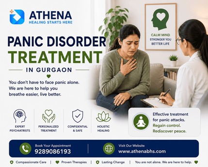 Gurgaon, Health, Panic Disorder Treatment In Gurgaon For Better Mental Wellness