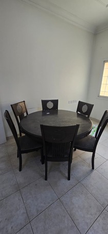Riyadh, Furniture, SAR 450,  🍽️ DINING TABLE FOR SALE &ndash; GOOD CONDITION