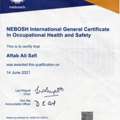 Health And Safety Officer (SCE Approved)