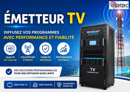 Paris, Electrical & Plumbing, Émetteur TV Professionnel | Solutions De Diffusion TV