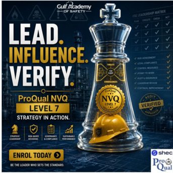 Dubai, Lessons Offered, ProQual Level 7 Health And Safety &ndash; Lead With Confidence