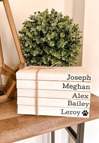 New York, Household Items, Shop Personalized Custom Book Stacks Online
