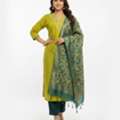 INR 1399,  Shop Mustard Yellow Embroidered Kurta Set Now At FashionTownie