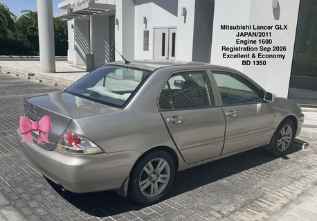 East Riffa, Vehicles, Cars & Trucks , BHD 1350,  Mitsubishi Lancer GLX,  2011,  Automatic,  200000 KM,  Car   Engine 1.6  Excellent BD 1350