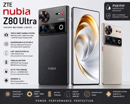 Tokyo, Mobile Phones, JPY 10,  ZTE Nubia Z80 Ultra