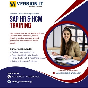 Hyderabad, Training, The Best Place To Learn SAP HR HCM Training And Build Your Career -- Version IT Hyderabad