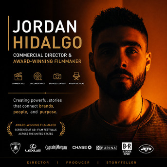 New York, Local News, Jordan Hidalgo - Commercial Director & Award-Winning Filmmaker