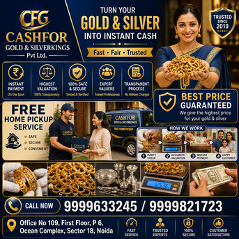 Noida, Financial, What Kind Of Gold Can Be Sold In Noida?