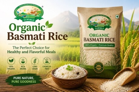 Noida, Food, INR 293,  Organic Basmati Rice: Pure Aroma & Healthy Taste