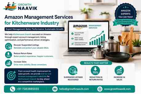 Mumbai, Marketing, Amazon Management Services For Kitchenware Brand Cookbeat | Growth Naavik