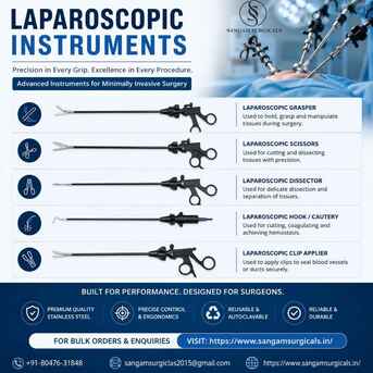 New Delhi, Wholesale Products, Laparoscopic Instruments Manufacturers In India