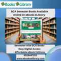 BCA Semester Books Available Online On EBooks ELibrary