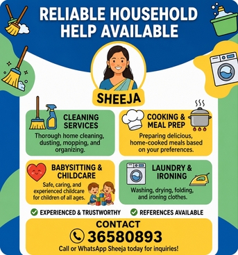 Manama, Job Seekers, House Maid
