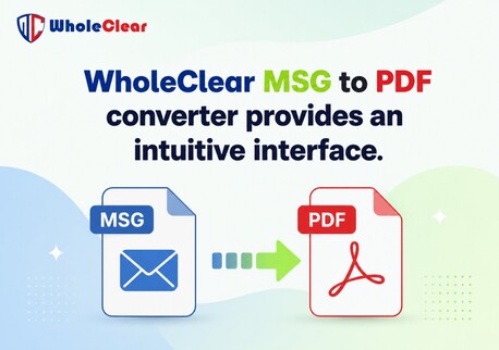 Mumbai, Software, INR 2740,  WholeClear MSG To PDF Converter Provides An Intuitive Interface.