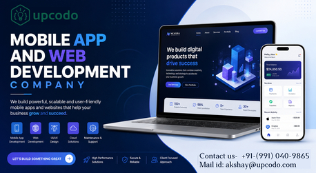 London, Web Design & Development, Mobile App And Web Development Company- UpCodo Digital