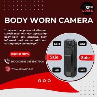 New Delhi, Electronics, INR 5899,  Best Body Worn Spy Camera Dealer In Delhi &ndash; Spy World &ndash; 8585977908