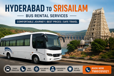 Hyderabad, Travel, Mini Bus Rental In Hyderabad