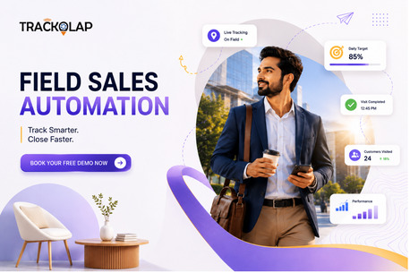 Noida, Software Development, Boost Field Team Productivity With TrackOlap Field Sales Automation Software