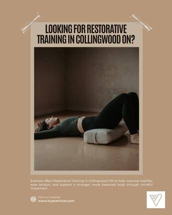 Toronto, Health, Looking For Restorative Training In Collingwood ON?