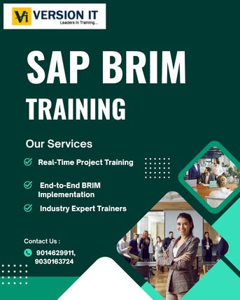 Hyderabad, Training, Speed Up Your Career With The Best SAP BRIM Training In Hyderabad At Version IT