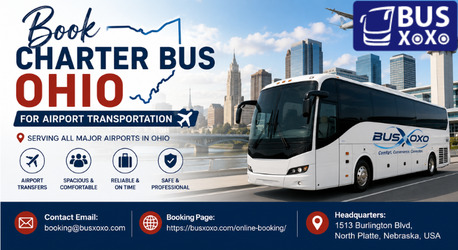 New York, Travel, Book Charter Bus Ohio For Airport Transportation In Ohio