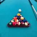 BHD 550,  Pool Table/billiard (marble) With 3 Cues+all Items In Good Cond BD 550