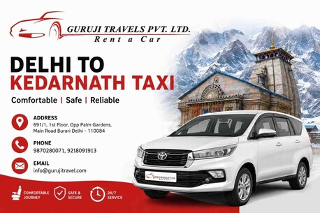 New Delhi, Guest Posting, Delhi To Kedarnath Premium Cab Service &ndash; Guruji Travel