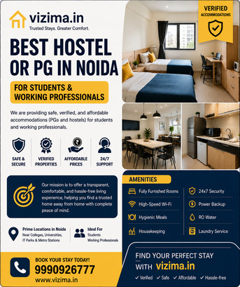 Noida, Marketing, Best Hostel & PG In Noida For Students & Working Professionals