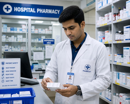 Hyderabad, Jobs, Wanted MALE Pharmacist For Hospital
