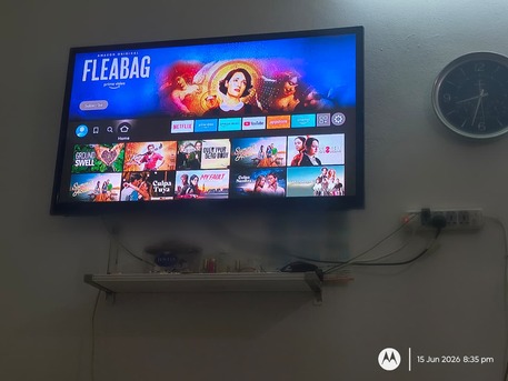 Al Wizarat, Household Items, SAR 700,  SAMSUNG 53 INCH LED TV WITH AMAZON FIRE TV STICK