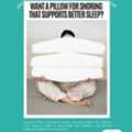 USD 69,  Want A Pillow For Snoring That Supports Better Sleep?