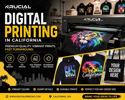 New York, Printing, Digital Printing In California