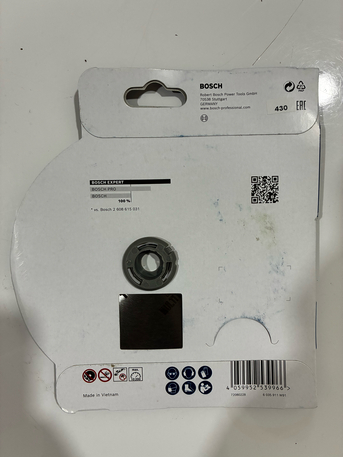 Khobar, Materials, SAR 125,  BRAND NEW BOSCH DIMOND CUTTING DISC 150mm
