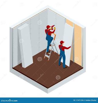 Riyadh, Construction, GYPSUM BOARD INSTALLATION SERVICES BEST PRICE