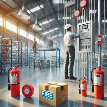 Riyadh, Construction, 🚨 Fire Alarm & Firefighting System Installation Services