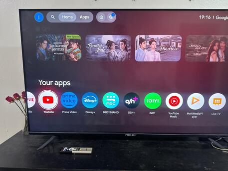 Riyadh, Appliances, SAR 750,  NIKAI QLED 4K 55 INCH GOOGLE