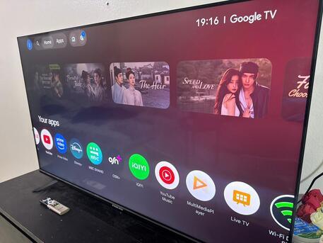 Riyadh, Appliances, SAR 750,  NIKAI QLED 4K 55 INCH GOOGLE