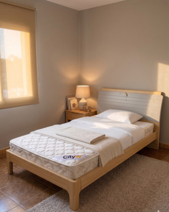 Al Rawabi, Furniture, SAR 1500,  🛏️ Premium Quality: Pair Of CityW Single Beds (120x180) Excellent Condition!