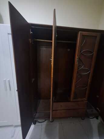 Riyadh, Furniture, SAR 175,  Wooden Wardrobe For Sale - 4 Doors