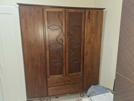 Riyadh, Furniture, SAR 175,  Wooden Wardrobe For Sale - 4 Doors