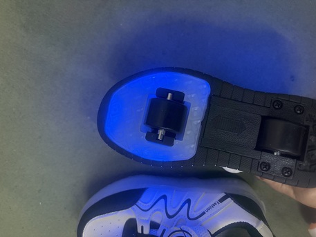Al Adama, Sporting Goods, SAR 60,  Skating Roller Shoes Very New In Condition Not Use All Parts Available Size29