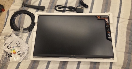Dammam, Computers, SAR 700,  ASUS TUF Gaming VG279Q3R 27" IPS 180Hz FHD Gaming Monitor Open Box Unused