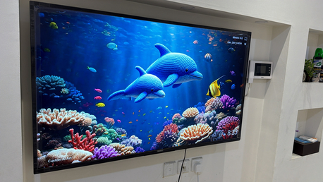 Yanbu, Electronics, SAR 2000,  Sony Bravia 4K 55" Tv With Jarir Bill And Box + FREE Children Bycycle
