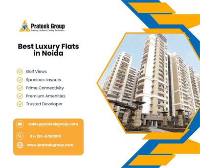 Noida, Real Estate, Best Luxury Flats In Noida