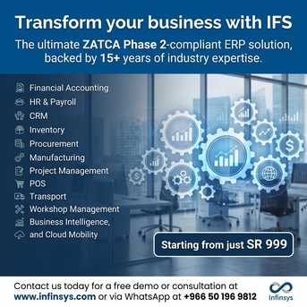 Riyadh, Software, SAR 1,  ZATCA Phase 2 Compliant ERP | 600+ Happy Clients | Starting 999 SR