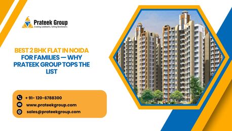 Lucknow, Real Estate, Best 2 BHK Flat In Noida For Families &mdash; Why Prateek Group Tops The List