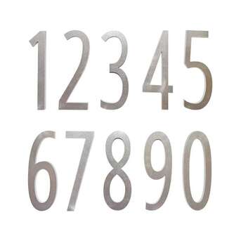 New York, Household Items, USD 249,  4" Stainless Steel Numbers For Custom Address Plaques &ndash; Spira Mailbox