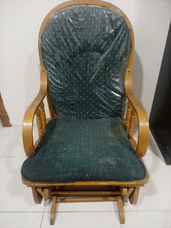 Dammam, Furniture, SAR 100,  Glass Tables And Rocking Chair For Sale